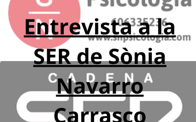Entrevista Cadena Ser a Sònia Navarro